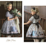 Paris Classic Elegant Lolita OP Dress