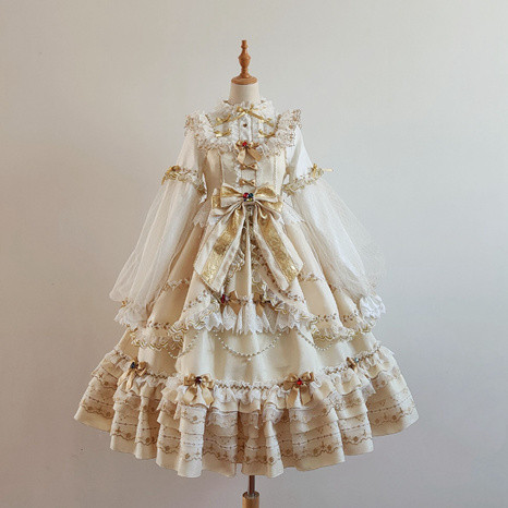 US$ 71.99 - Puppet Night - Sweet Lolita Dress Set - www.lolitaknot.com