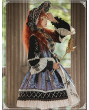 Yinluofu -Sparrow in the Mirror- Classic Lolita OP Dress and Accessories For Autumn and Winter