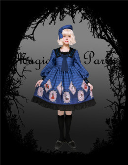 Magic Tea Party -No Survivor- Sweet Gothic Lolita OP Dress