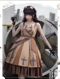 The Dawn Military Ouji Lolita JSK, Cape and Accessoy Set