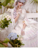 Light of the Dream Gorgeous Tea Party Princess Lolita OP Dress