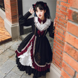 Withpuji -Star in the Winter- Classic Lolita OP Dress for Autumn and Winter
