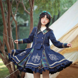 Withpuji -The Covenant of Peace- Classic College Lolita Skirt and Jacket Set