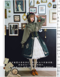 Surface Spell -Unfinished Book- Classic Vintage Corset Lolita Skirt