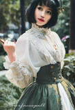Surface Spell -Unfinished Book- Classic Vintage Lolita Blouse