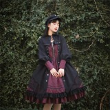Withpuji -Dream of Autophagy- Gothic Punk Lolita OP Dress