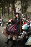 Withpuji -Dream of Autophagy- Gothic Punk Lolita OP Dress