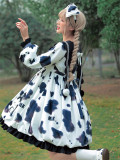 Alice Girl -Bud Cow- Sweet Lolita Headbow