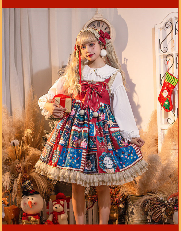 Jingle Bells Christmas Sweet Lolita JSK