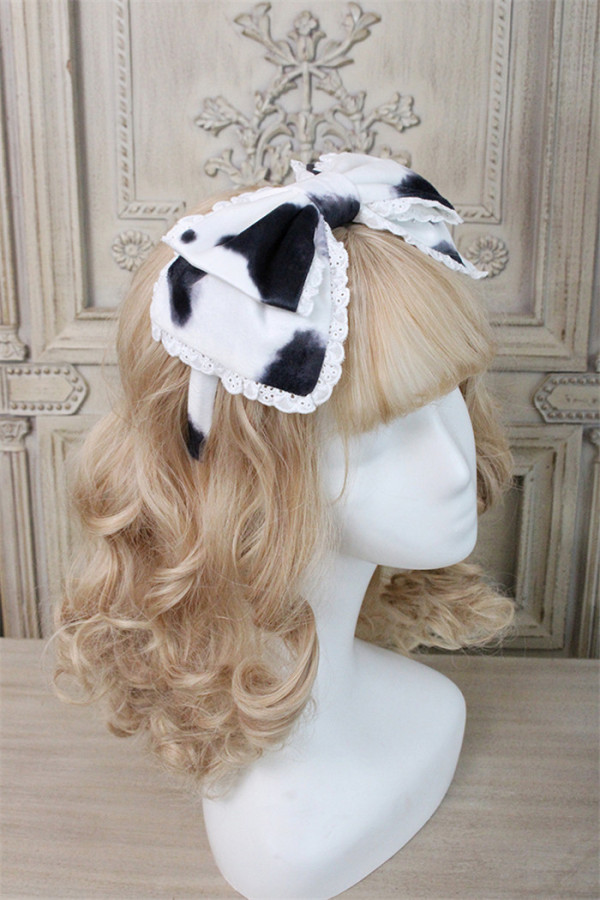 Alice Girl -Bud Cow- Sweet Lolita Headbow