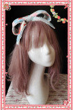 Infanta -The Strawberry- Sweet Lolita Headbow