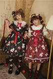 Strawberry and Bear Sweet Lolita OP Dress