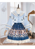 Yinluofu -To Explore the Stars- Classic Lolita Skirt, Topwear and Cape