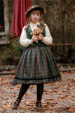 Miss Point -Song of Joy- Vintage Classic Casual Lolita Vest, Blouse and Skirt Set