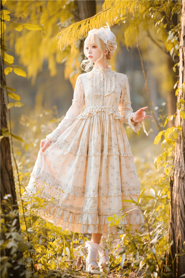 Another Walker -Countryside Girl- Classic Lolita OP Dress