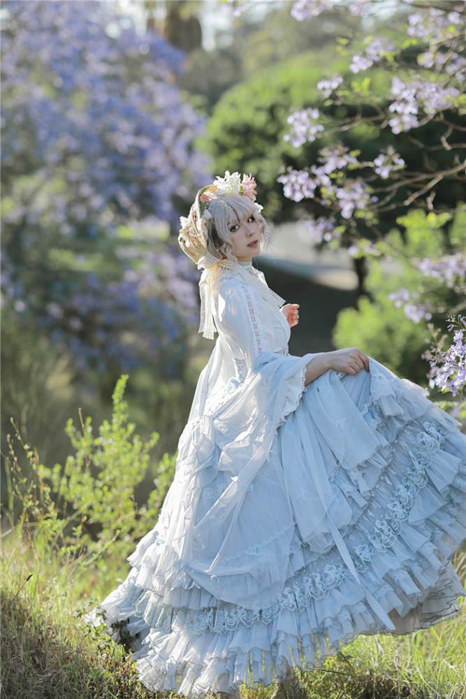 US$ 127.99 - FaeriesDaffodil -Final Design- High Waist Princess Corset  Lolita Skirt - m.