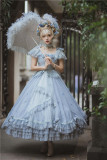 FaeriesDaffodil -Final Design- Princess Lolita OP Dress Full Set
