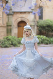 FaeriesDaffodil -Final Design- Princess Lolita OP Dress Long Version and Necklace Set