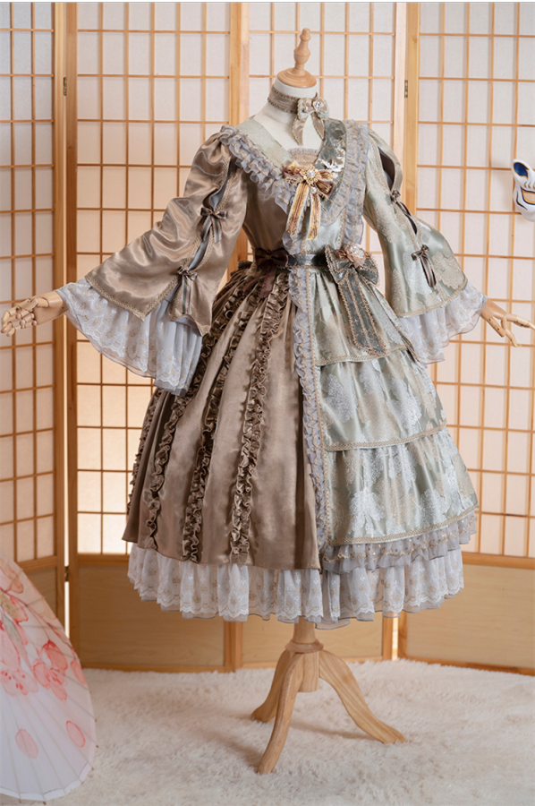 Fantastic Wind -Chizuru- Classic Lolita JSK, OP Dress and Blouse