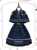 The Battle of No Wounds Ouji Lolita JSK, Cape and Accessories