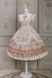 Alice Girl -The Cat Tracery Wall- Classic Countryside Lolita JSK