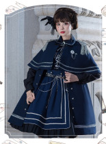 The Battle of No Wounds Ouji Lolita JSK, Cape and Accessories