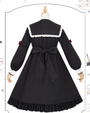 Religieuse Diary Long Lolita Coat Dress for Winter
