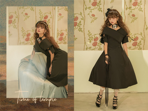 Time of Temple - Classic Lolita OP Dress