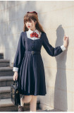 Brocade Garden -Excellent Student- Classic College Lolita OP Dress