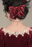 Krncrlo -Mrs. Cilinda- Classic Lolita Hairclip and Necklace