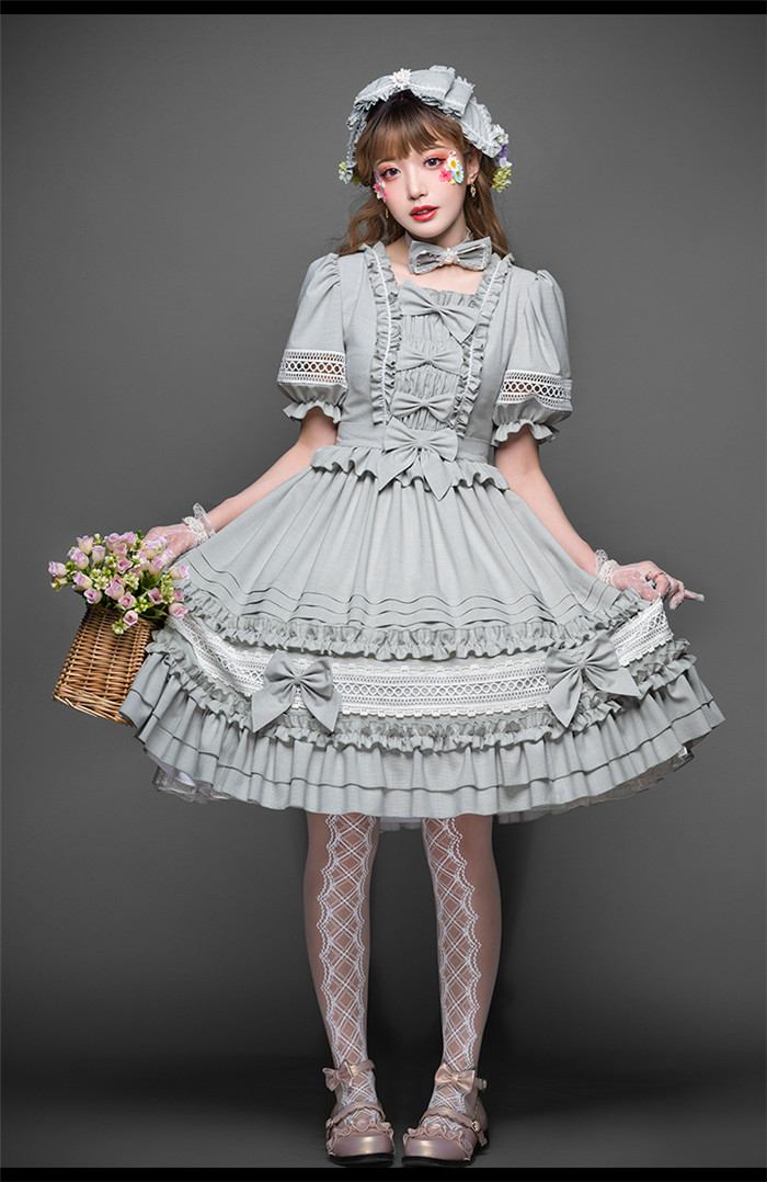 US$ 117.99 - Shamil Classic Countryside Lolita OP Dress - m