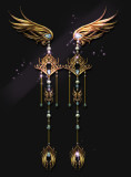 Doirs Night -Peacock- Qi Lolita Accessories
