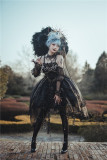 This Time -Miss Death- Gothic Lolita JSK Full Set