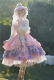 Lady Miao -Rainbow Cake Tale- Gorgeous Pricess Lolita JSK and OP Dress