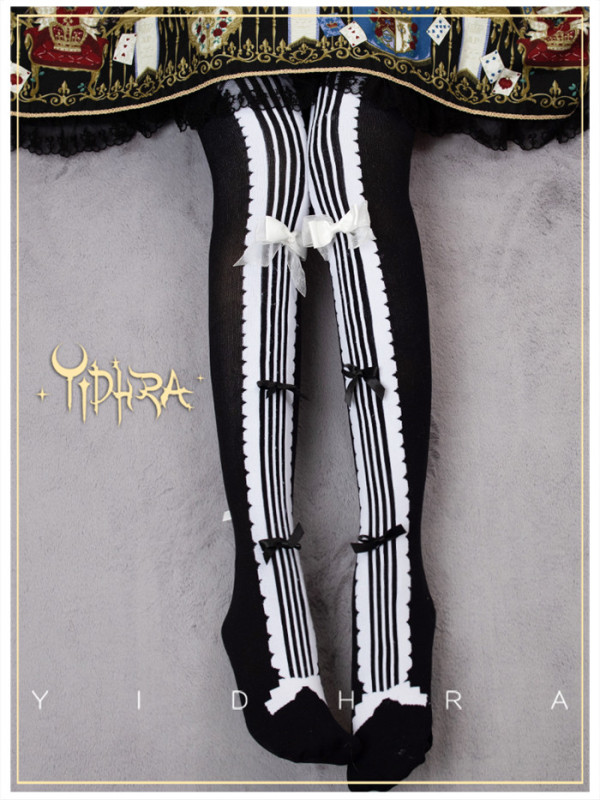 Yidhra -Musical Notation- Lolita Stocking for Spring and Autumn