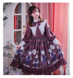 Poisonous Mushroom - Sweet Gothic Lolita OP Dress