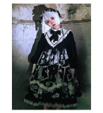The Wolf Detective - Sweet Gothic A Shape Lolita OP Dress