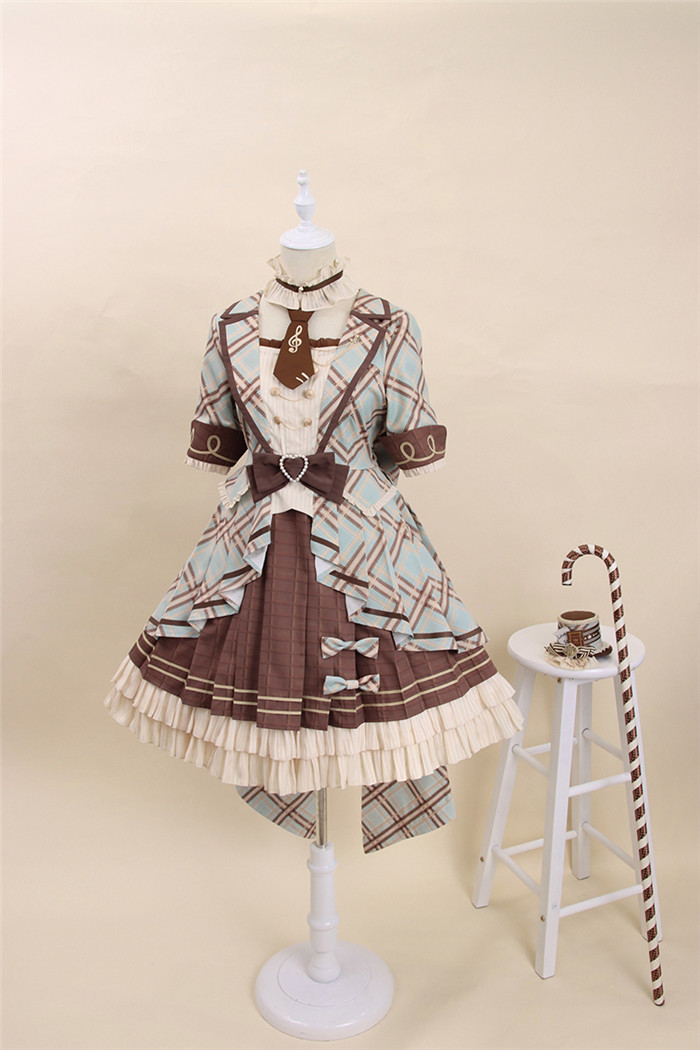 Chocolate top lolita dress