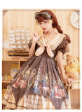 Refined Pharmacist Sweet Lolita OP Dress