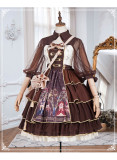 Refined Pharmacist Classic Lolita JSK and Matched Blouse