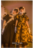 ZJ Story -Golden Years- Classic Embossment Lolita OP Dress Set