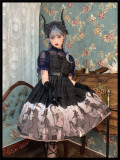 Neverland -Delorme Grey Crow- Gothic Lolita JSK