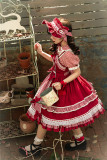 Alice Girl -Margaret- Sweet Doll Lolita Hairclip and Bonnet