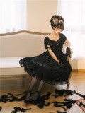 Black Pearl Classic Lolita OP Dress