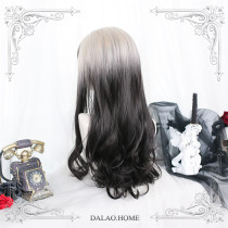 Dalao -Day and Night- Long Big Curls Wavy Lolita Wig