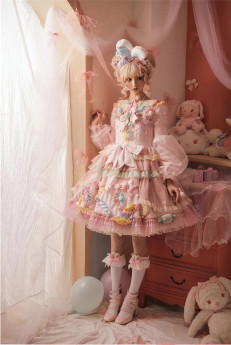Puppet Night -Candy Party- Sweet JSK and Blouse