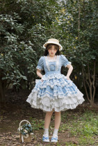 Withpuji -Sea Maiden- Sweet Lolita OP Dress