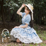 Withpuji -Sea Maiden- Sweet Lolita OP Dress