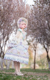 Fantastic Rainbow Bubbles Tea Party Princess Lolita OP Dress